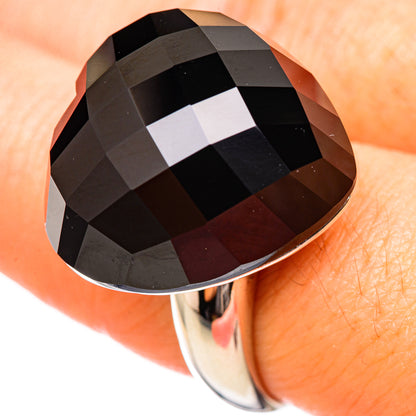 Black Onyx Rings handcrafted by Ana Silver Co - RING115517