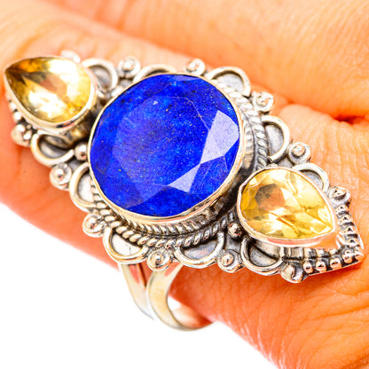 Lapis Lazuli Rings handcrafted by Ana Silver Co - RING115529