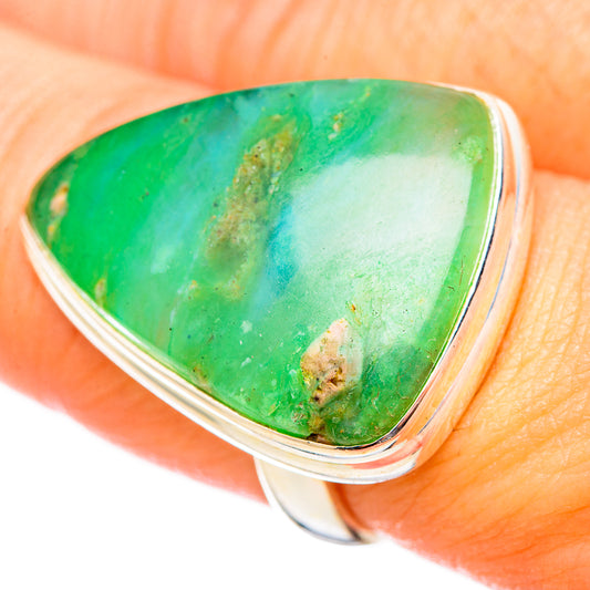 Peruvian Opal Rings handcrafted by Ana Silver Co - RING115568