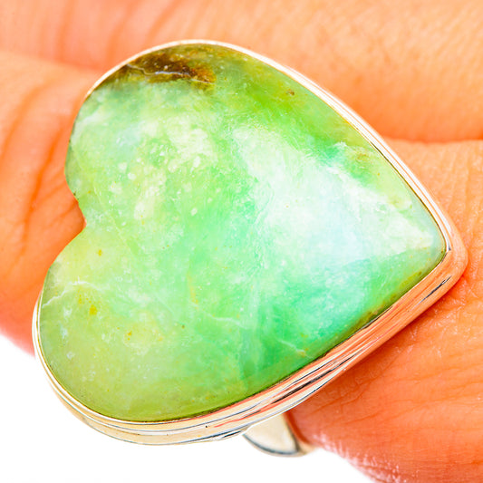 Peruvian Opal Rings handcrafted by Ana Silver Co - RING115569