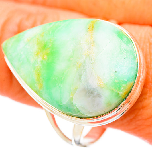 Peruvian Opal Rings handcrafted by Ana Silver Co - RING115585