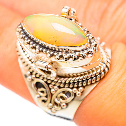 Ethiopian Opal Rings handcrafted by Ana Silver Co - RING115634