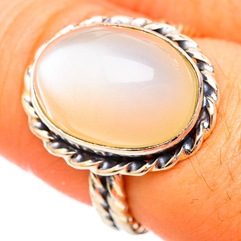 Moonstone Rings handcrafted by Ana Silver Co - RING115652