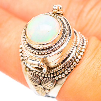 Ethiopian Opal Rings handcrafted by Ana Silver Co - RING115655