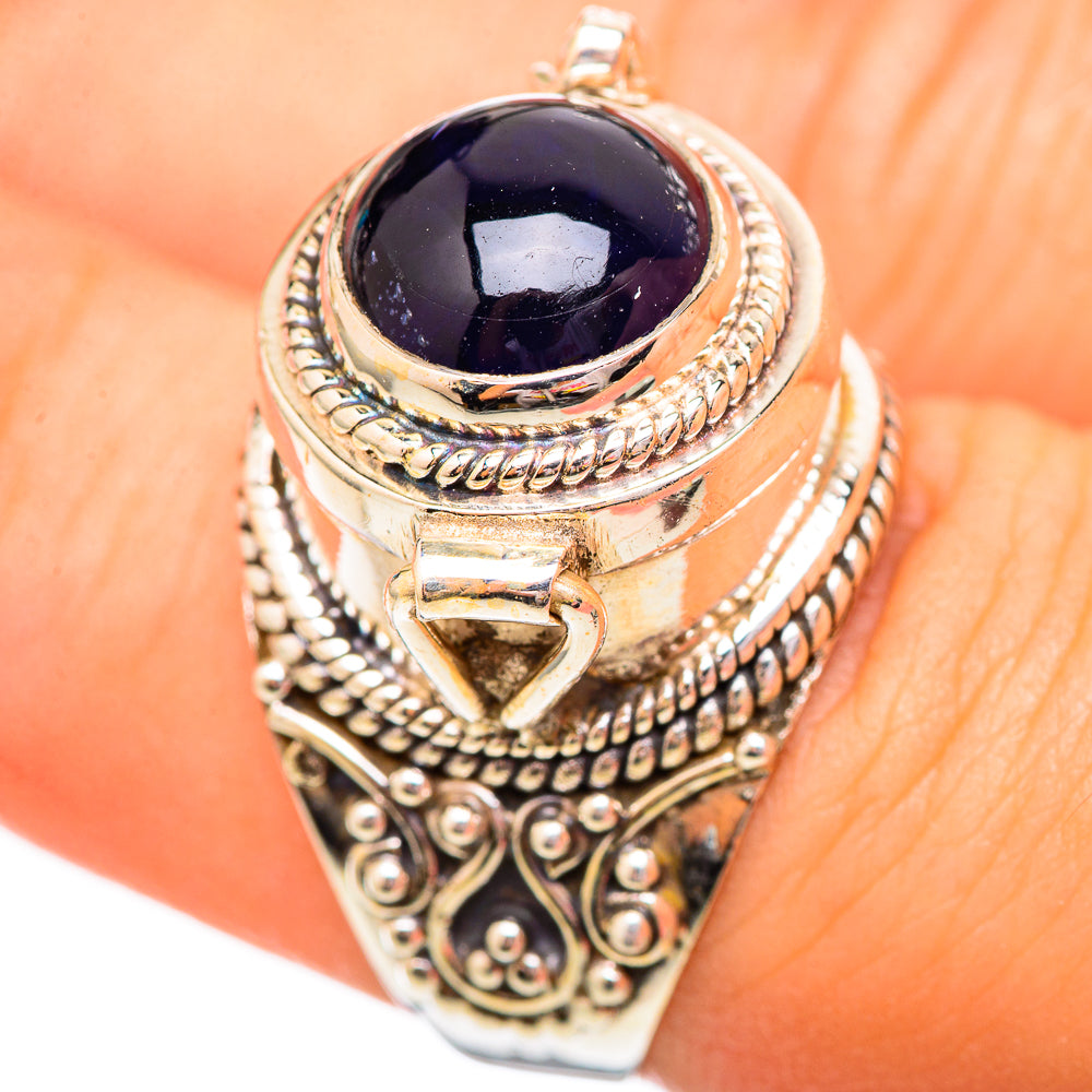 Black Onyx Rings handcrafted by Ana Silver Co - RING115668