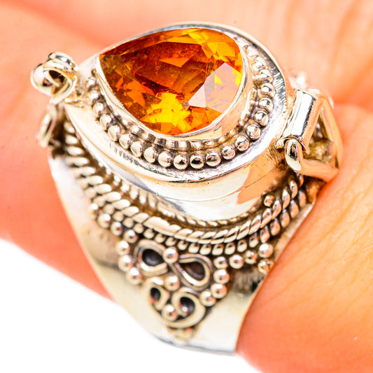 Mandarin Citrine Rings handcrafted by Ana Silver Co - RING115683