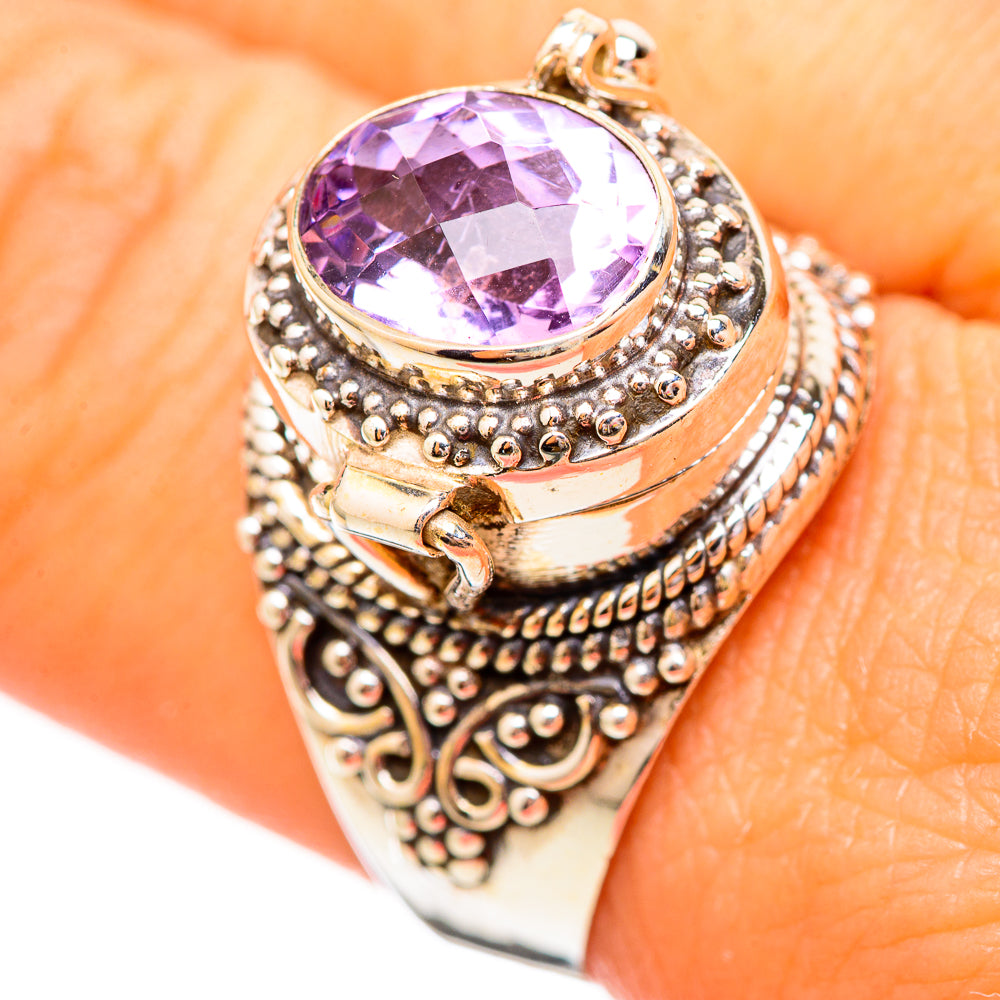 Amethyst Rings handcrafted by Ana Silver Co - RING115687