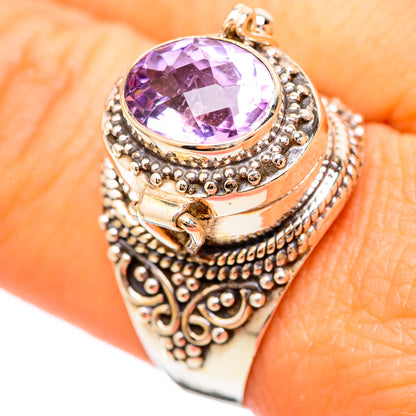 Amethyst Rings handcrafted by Ana Silver Co - RING115687