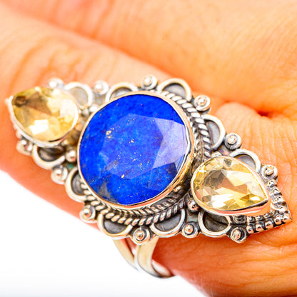 Lapis Lazuli Rings handcrafted by Ana Silver Co - RING115700