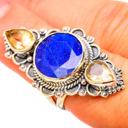 Lapis Lazuli Rings handcrafted by Ana Silver Co - RING115704