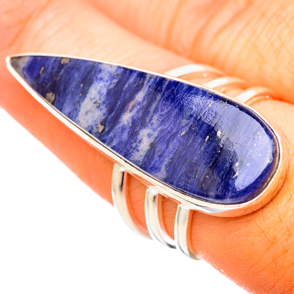 Sodalite Rings handcrafted by Ana Silver Co - RING115705