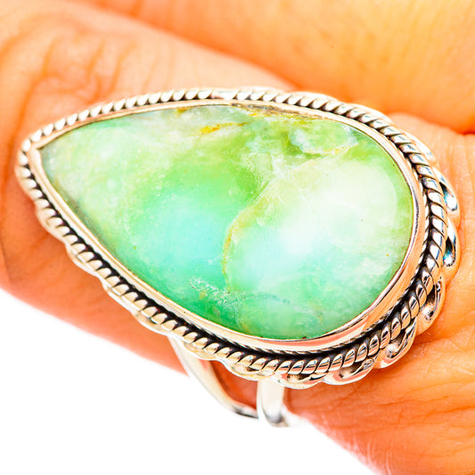Peruvian Opal Rings handcrafted by Ana Silver Co - RING115711