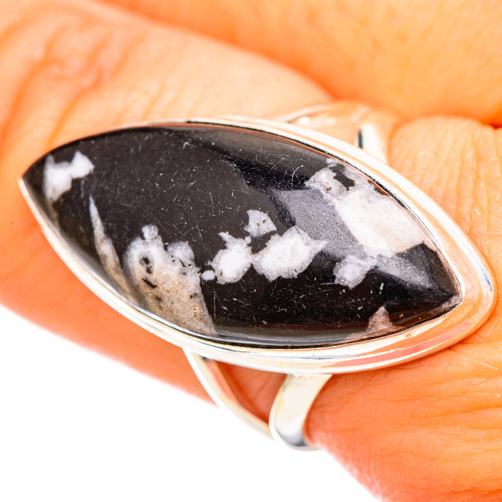 Chrysanthemum Stone Rings handcrafted by Ana Silver Co - RING115724