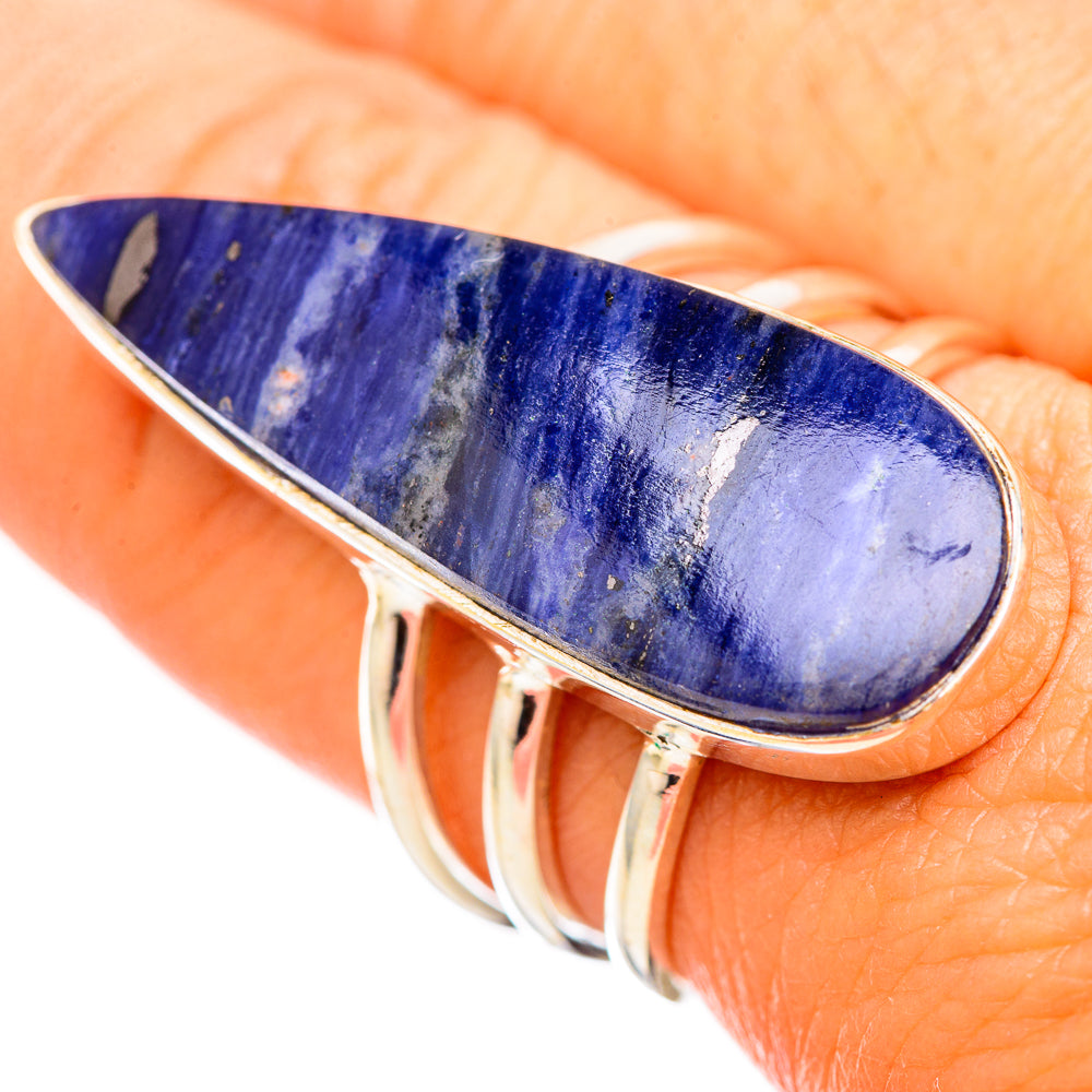 Sodalite Rings handcrafted by Ana Silver Co - RING115737