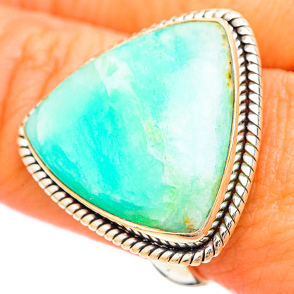 Peruvian Opal Rings handcrafted by Ana Silver Co - RING115742