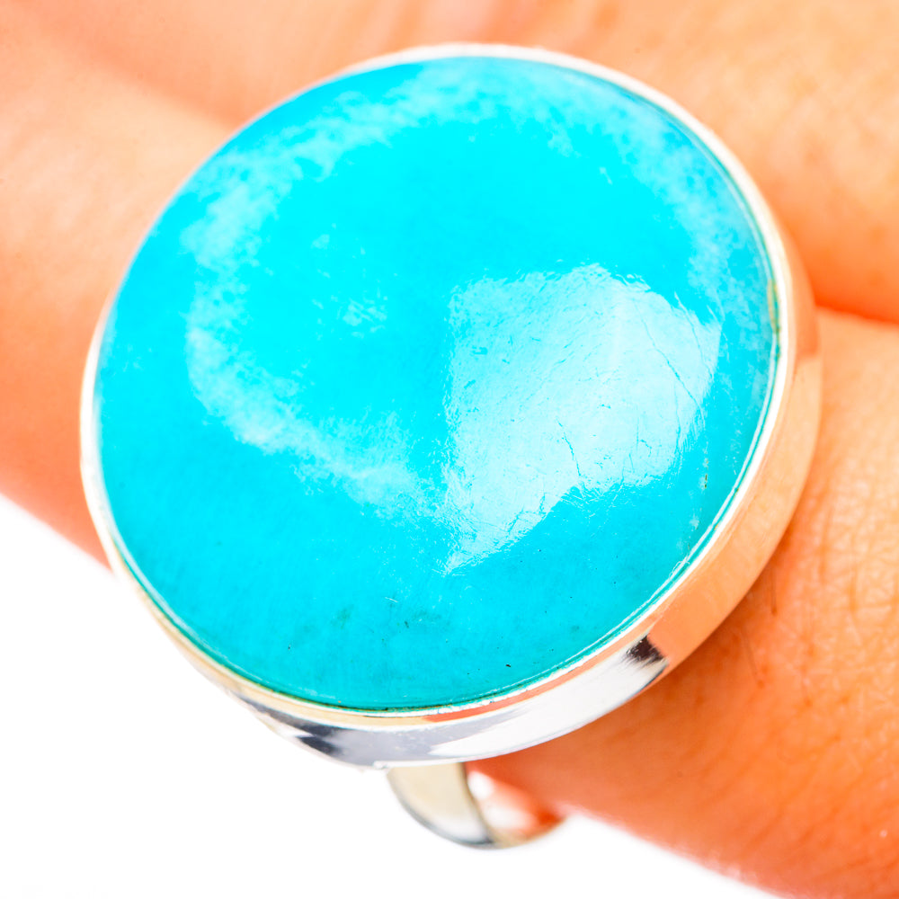Larimar Rings handcrafted by Ana Silver Co - RING115768