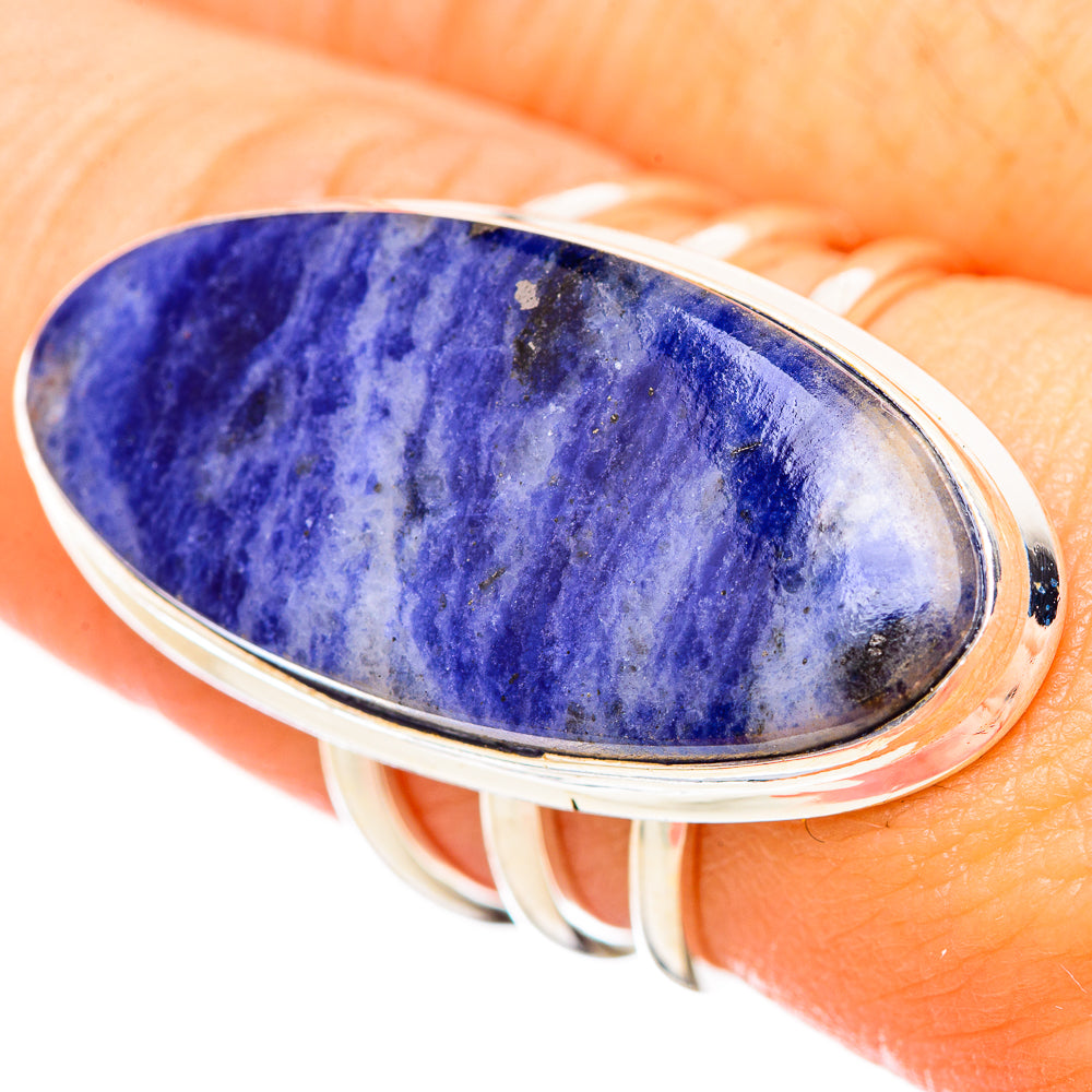 Sodalite Rings handcrafted by Ana Silver Co - RING115770