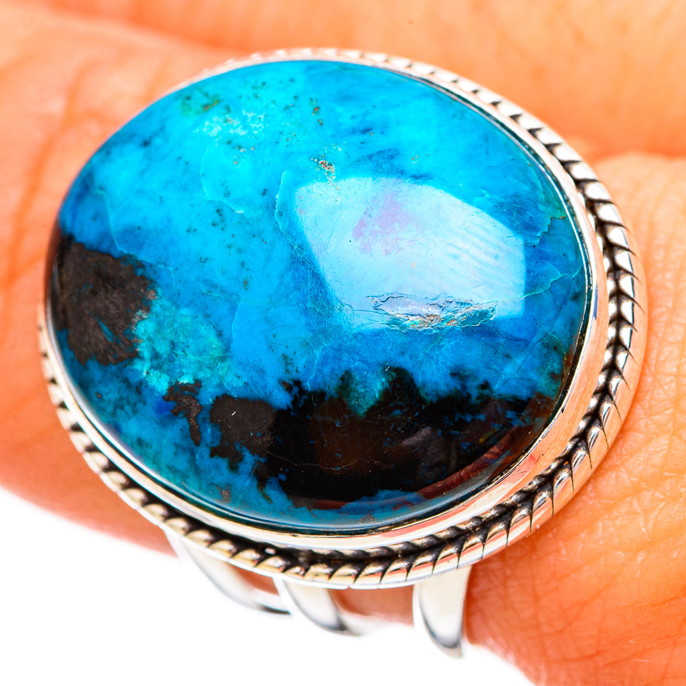 Shattuckite Rings handcrafted by Ana Silver Co - RING115781