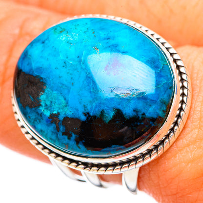 Shattuckite Rings handcrafted by Ana Silver Co - RING115781
