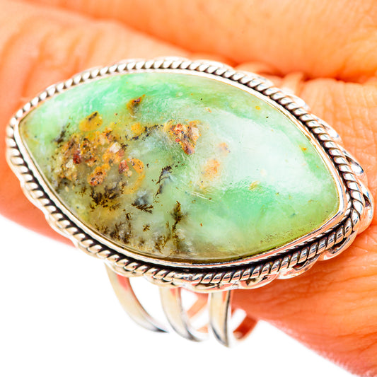 Peruvian Opal Rings handcrafted by Ana Silver Co - RING115783