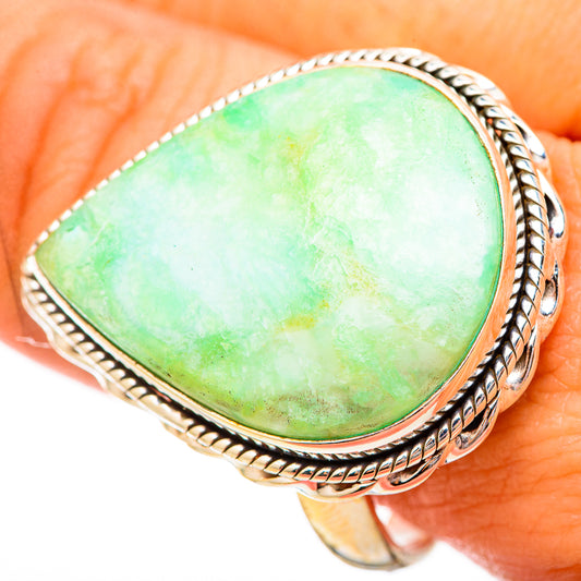 Peruvian Opal Rings handcrafted by Ana Silver Co - RING115785