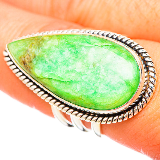 Peruvian Opal Rings handcrafted by Ana Silver Co - RING115787