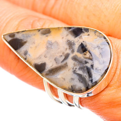 Tiger Dendrite Agate Rings handcrafted by Ana Silver Co - RING115839