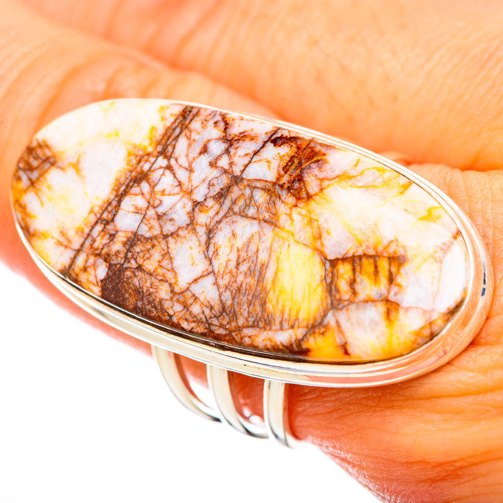 Picture Jasper Rings handcrafted by Ana Silver Co - RING115840