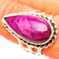 Ruby Fuchsite Rings handcrafted by Ana Silver Co - RING115845