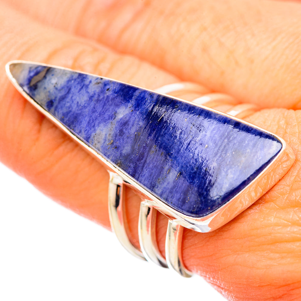 Sodalite Rings handcrafted by Ana Silver Co - RING115859