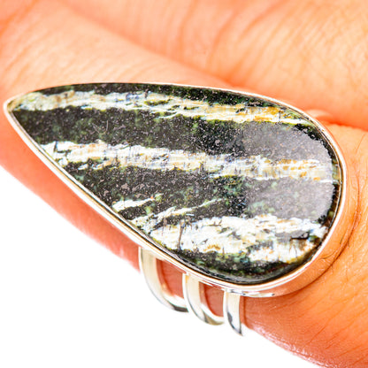 Green Swiss Opal Rings handcrafted by Ana Silver Co - RING115874