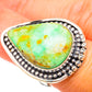 Peruvian Opal Rings handcrafted by Ana Silver Co - RING115877