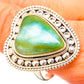 Peruvian Opal Rings handcrafted by Ana Silver Co - RING115878