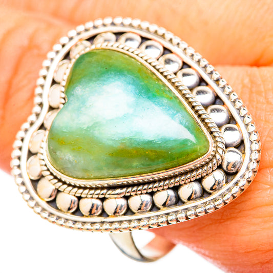 Peruvian Opal Rings handcrafted by Ana Silver Co - RING115878