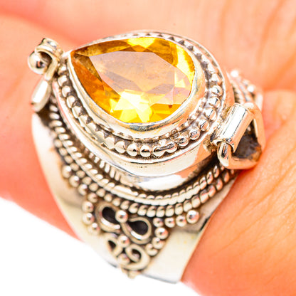 Citrine Rings handcrafted by Ana Silver Co - RING115903