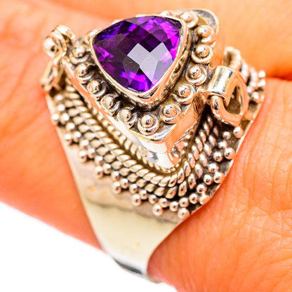 Amethyst Rings handcrafted by Ana Silver Co - RING115909