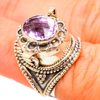 Amethyst Rings handcrafted by Ana Silver Co - RING115911