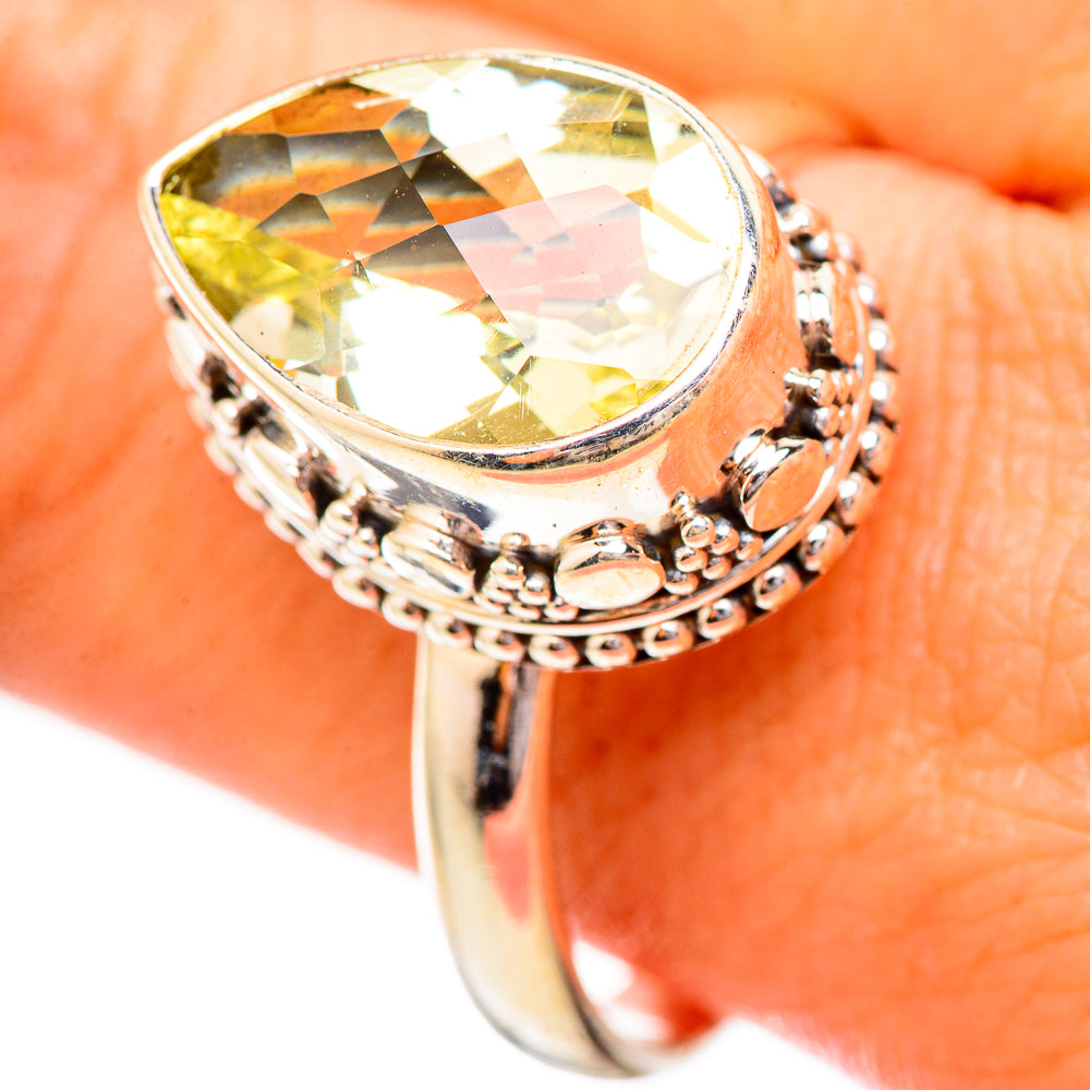 Citrine Rings handcrafted by Ana Silver Co - RING115921