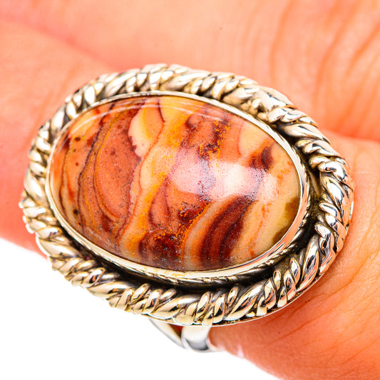 Picture Jasper Rings handcrafted by Ana Silver Co - RING115929
