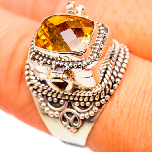Mandarin Citrine Rings handcrafted by Ana Silver Co - RING115930