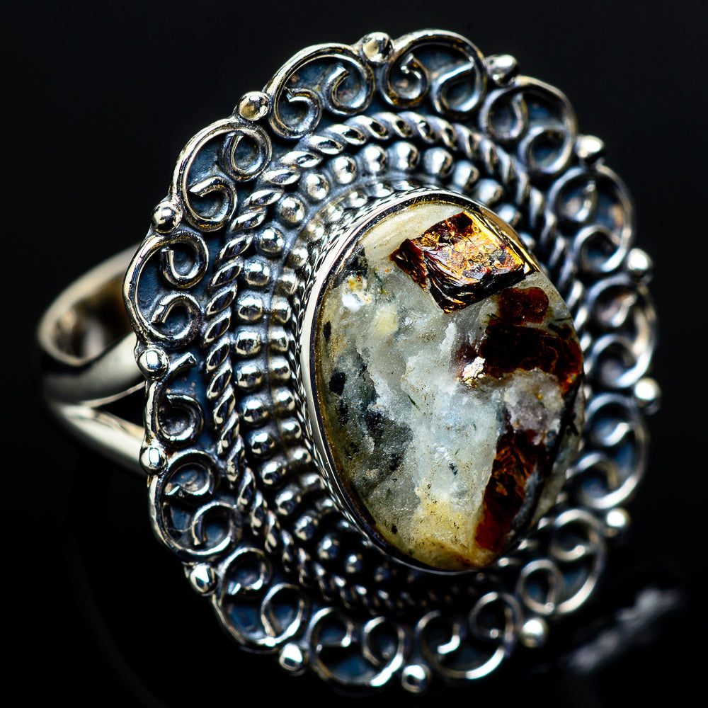 Astrophyllite Rings handcrafted by Ana Silver Co - RING11594