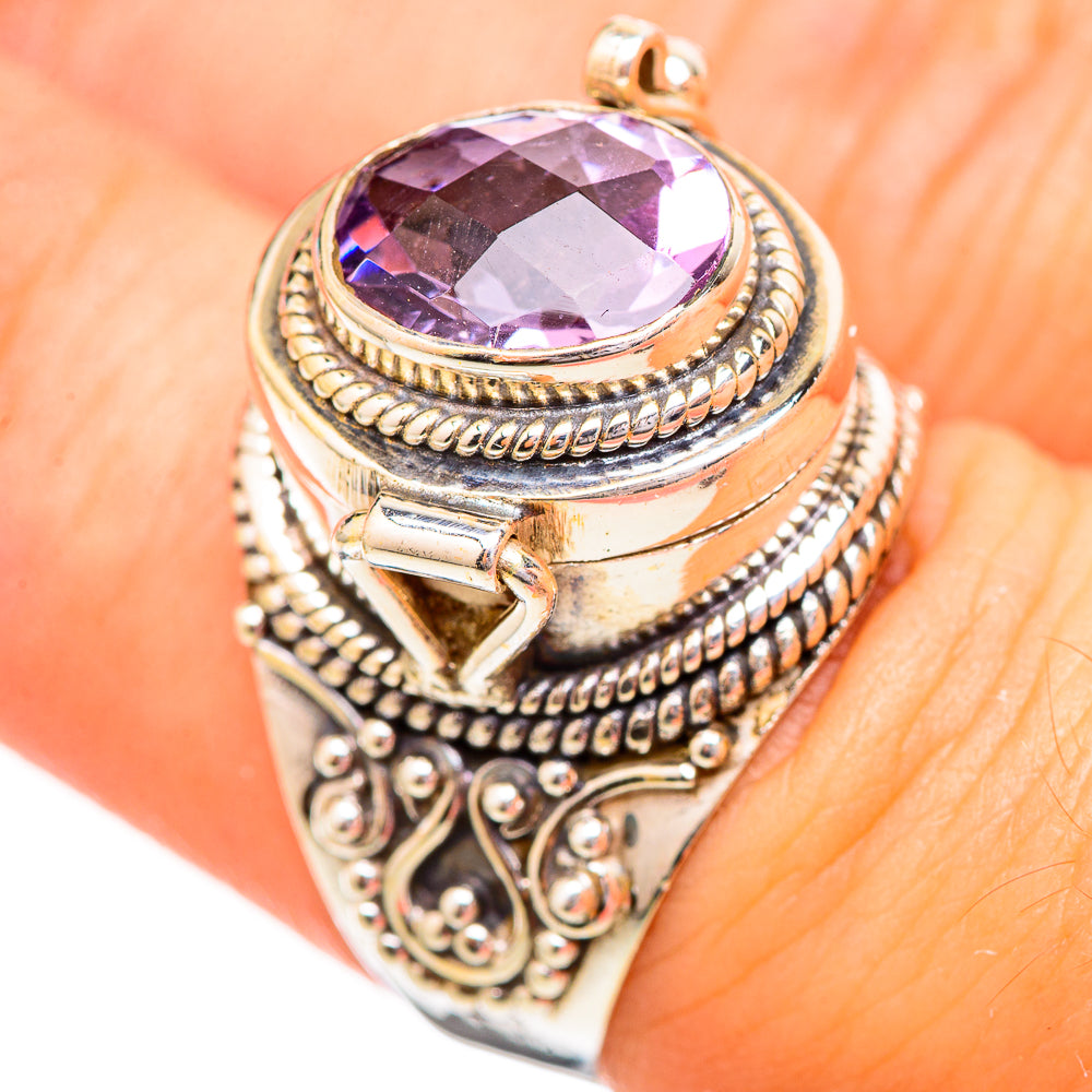 Amethyst Rings handcrafted by Ana Silver Co - RING115960