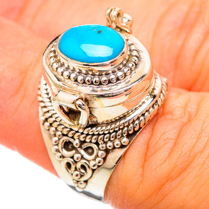 Peruvian Chrysocolla Rings handcrafted by Ana Silver Co - RING115974