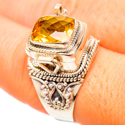 Citrine Rings handcrafted by Ana Silver Co - RING115977