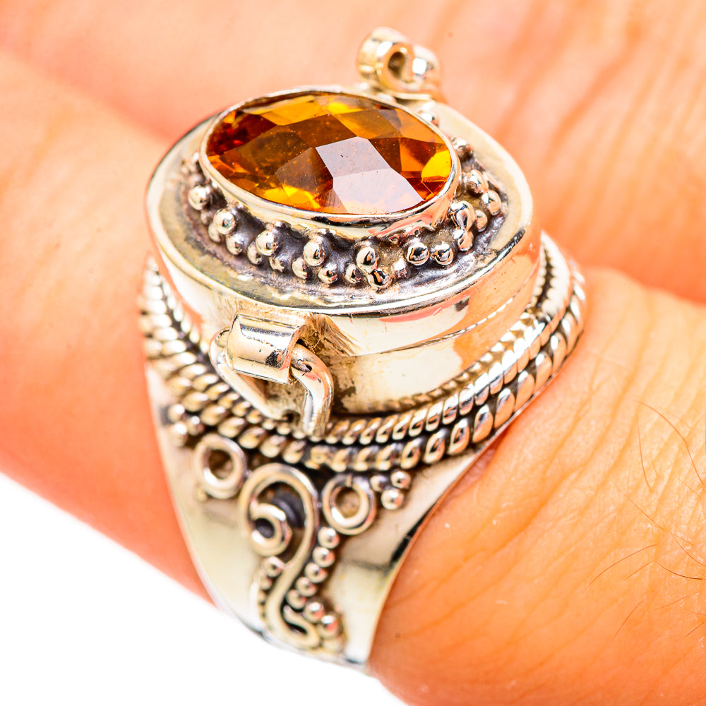 Amethyst Rings handcrafted by Ana Silver Co - RING115978