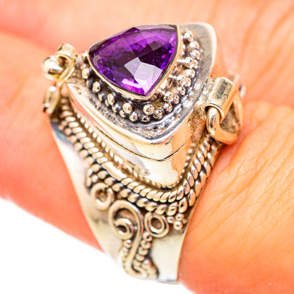 Amethyst Rings handcrafted by Ana Silver Co - RING115980