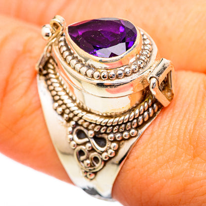 Amethyst Rings handcrafted by Ana Silver Co - RING115981