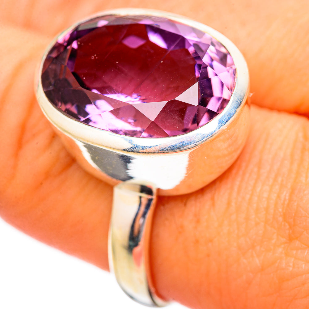 Amethyst Rings handcrafted by Ana Silver Co - RING115983