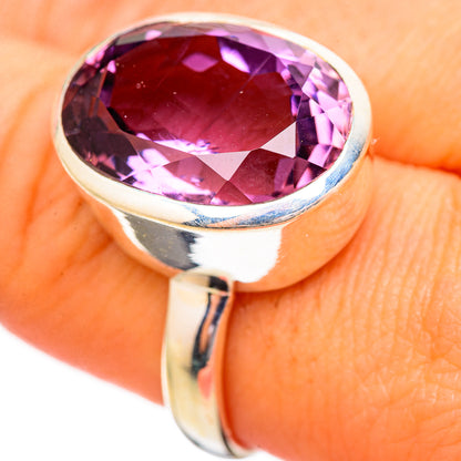 Amethyst Rings handcrafted by Ana Silver Co - RING115983