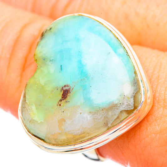Peruvian Opal Rings handcrafted by Ana Silver Co - RING116004